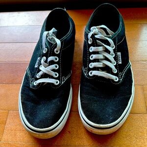 black vans women’s size 8 good condition.